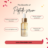 Peptide Serum for Anti - Aging & Firm Skin | Collagen - Boosting Formula - Thewieder