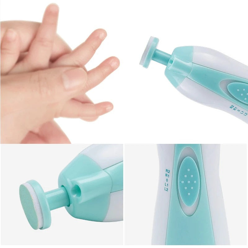 Safe & Gentle Baby Electric Nail Trimmer – Perfect for Newborns & Toddlers