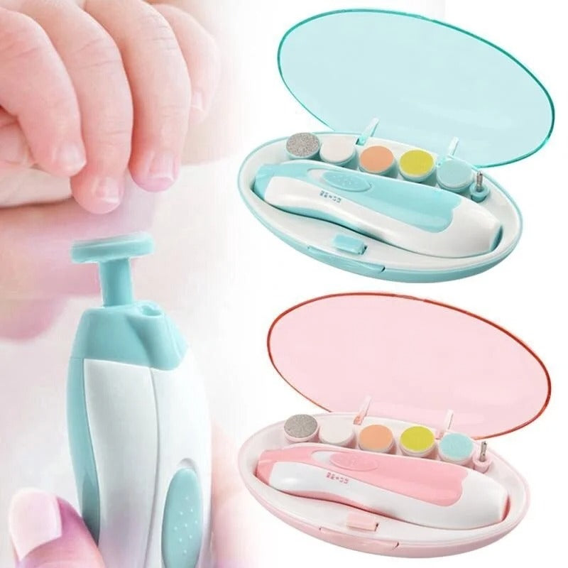 Safe & Gentle Baby Electric Nail Trimmer – Perfect for Newborns & Toddlers