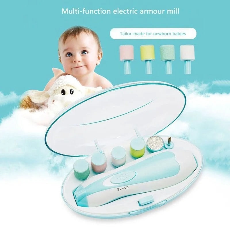 Safe & Gentle Baby Electric Nail Trimmer – Perfect for Newborns & Toddlers