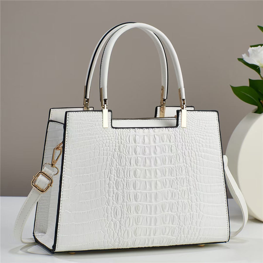 women handbags fashion tote alligator leather pu women bag hand bags ladies casual