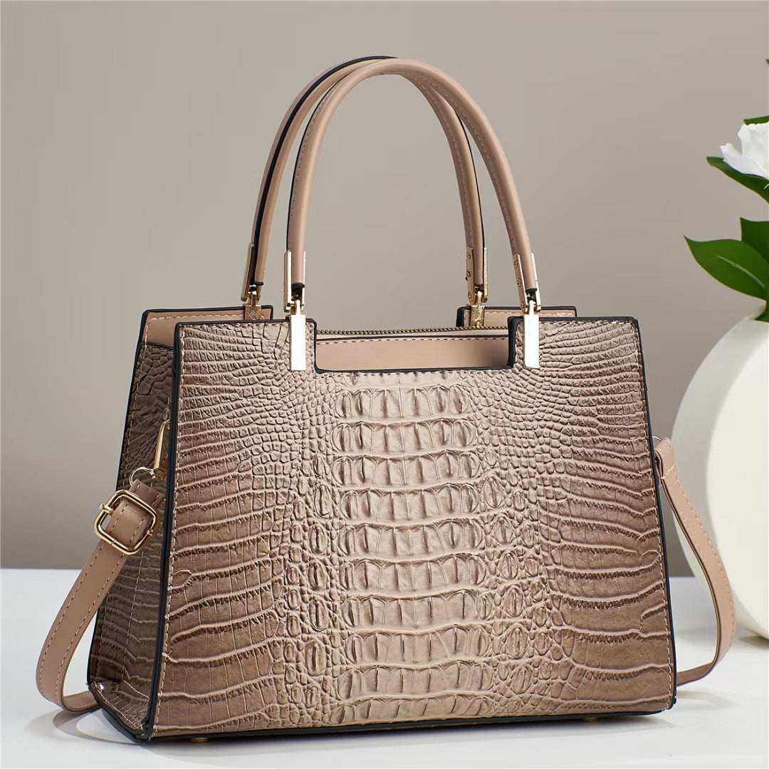 women handbags fashion tote alligator leather pu women bag hand bags ladies casual