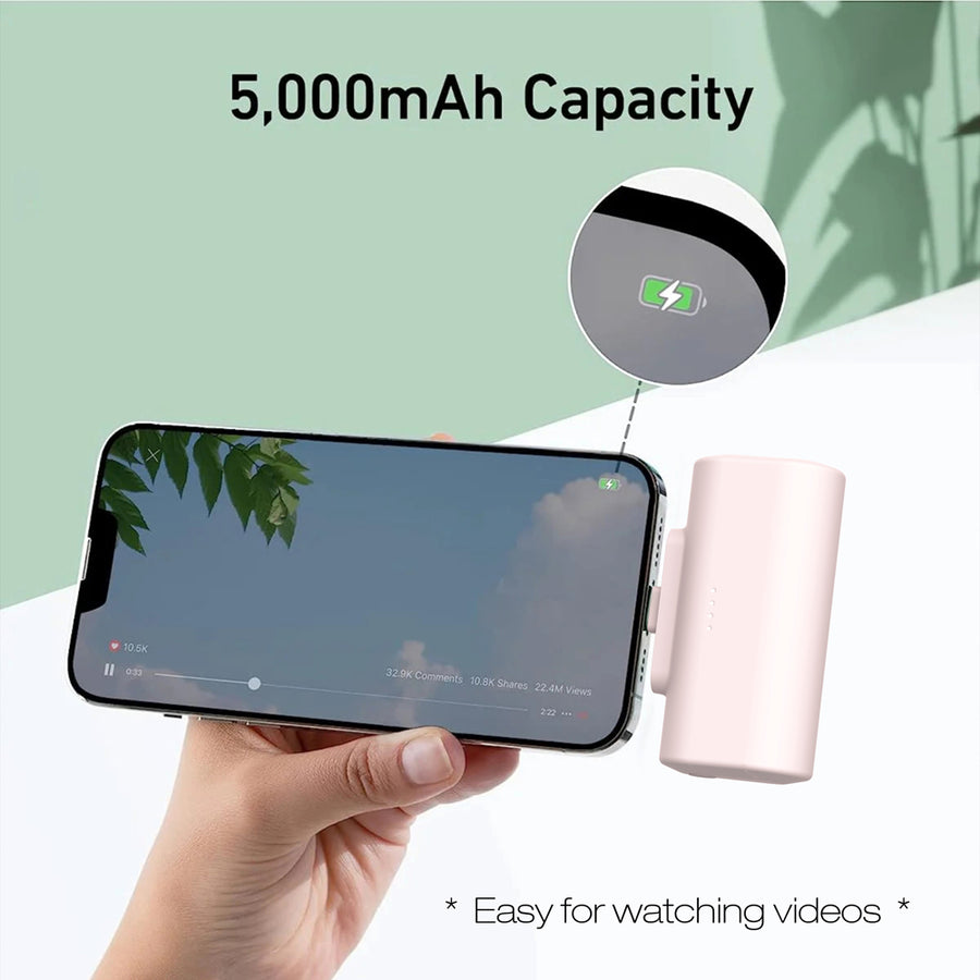 Waterproof power bank 5000mah battery