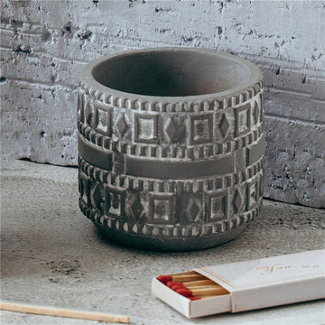 Colorful embossed design wholesale candle cups, perfect for desktop decoration or as ornaments. These candle jars add a touch of charm to any space