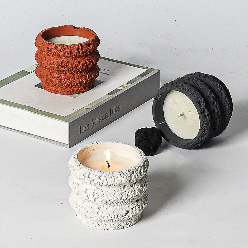 Luxurious Ceramic Candle Jars for Artful Home Decor and Scented Ambiance