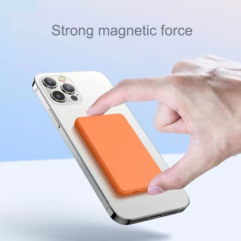 Wireless Charger Power Bank 5000/10000mAh Dual USB Magnetic Powerbank for iPhone 12 Charging