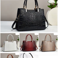 women handbags fashion tote alligator leather pu women bag hand bags ladies casual