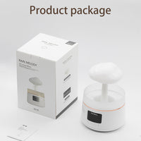 USB-Powered Smart Mushroom Humidifier 300ml Water Drip Rain Feature