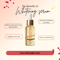 Whitening Serum for Glowing & Even Skin Tone | Advanced Brightening Formula - Thewieder