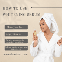 Whitening Serum for Glowing & Even Skin Tone | Advanced Brightening Formula - Thewieder